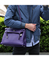 Kelly 32 Togo Leather in Iris, other view